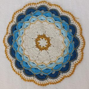 Sousplat Crochê Turco